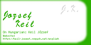 jozsef keil business card